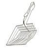 Deluxe Metal Cat Litter Scoop with Cleaner